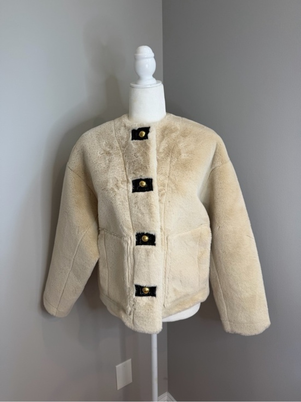 Zara Faux Fur Jacket